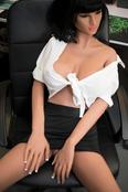 UUdoll 165cm tan color Life Like Real office fat ass poupee sex dolls mouth open sex doll tpe. produced by automaticwoman